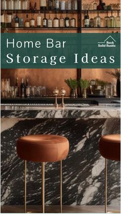 home bar storage Modern Home Bar, Rustic Storage