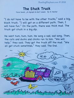 a children's book about the truck that came to me and was written in english