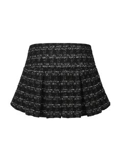 Inspired by English uniforms, the Kensie Skirt will take you back to the '80s and across the pond to London. This vintage pleated skirt is made masterfully with black and white grid fabric and high-end texture. It's playful, whimsical, and fashion-forward. Pair it with the Kensie Shirt for a complete set. A-line pleated skirt Unique weaving fabric Dry clean only Black Mini Tennis Skirt With Pleated Waist, Black Flared Mini Skirt With Accordion Pleats, Black Pleated Hem Mini Skirt, Black Mini Skirt With Accordion Pleats, Black Tiered Skirt With Accordion Pleats, Black Accordion Pleats Tiered Skirt, Black Tiered Skirt With Pleated Waist, Retro Black Pleated Skirt, Vintage Pleated Skirt