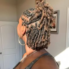 Short Dreadlocks Styles, Dreads Styles For Women, Blonde Dreads, Twisted Hair, Beautiful Dreadlocks, Short Locs Hairstyles, Marley Twists, Dreadlock Style, Dreadlock Styles