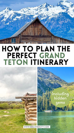 Planning a vacation to Grand Teton National Park? This road trip-style itinerary is perfect for exploring the breathtaking landscapes of Wyoming. Whether you're combining it with a Yellowstone trip or focusing on the Tetons, discover top travel tips and must-see spots. Get ready for an epic USA vacation filled with stunning views and outdoor adventures! 🌲✨ #GrandTeton #WyomingTravel #NationalParkVacation Wyoming Travel Road Trips, Yosemite Sequoia, Jenny Lake, Trip Style, Wyoming Vacation, Montana Vacation, Wyoming Travel