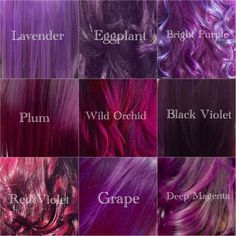 Violet Hair Colors, Hair Color Plum, Violet Hair, Super Hair, Hair Color Purple, Hair Color Highlights, Trendy Hair Color