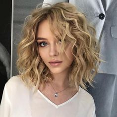 2024 Ultimate Guide: Top 22 Trending Haircuts for Fine Hair - Style & Elegance Perms For Short Hair Before And After Wavy Bobs, Long Bob Haircut Wavy Hair, Wavy Hair Women Short, Med Short Curly Haircuts, Chopped Bob Haircut Curly, Curly Bobbed Hairstyles, Midlength Haircuts With Layers Curly Hair, Short Layered Curly Blonde Hair, Curly Bob Hairstyles 2023