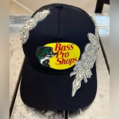 Brand New! Custom Swarovski Crystal Bling Hat!