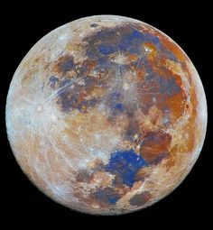 an image of the moon taken from space