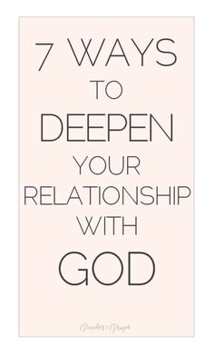 Relationship Spiritual, Grow Your Relationship With God, Grow Closer To God, A Relationship With God, Finding Purpose In Life, Rebecca Hall, Prayer For Guidance, House Blessing, Closer To God