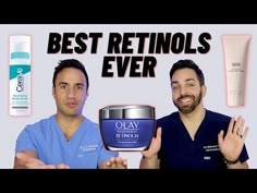 BEST RETINOL FOR YOU | Doctorly Favorites - YouTube Best Retinol Products, What Causes Pimples, Best Retinol Cream, Retinol Products, Dr Dray, Best Retinol, Under Eye Makeup, Dermatological Skin Care, Olay Regenerist