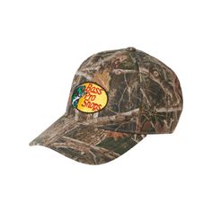 Growing fans of the Great Outdoors deserve the Bass Pro Shops Original Logo Camo Cap for Toddlers. This fun, cool Bass Pro toddler cap has the iconic leaping-bass logo patch front and center. The all-over camo pattern gives real outdoor style, and the 6-panel crown with hook-and-loop back closure allows a smooth, personalized fit. Durable 100% cotton canvas construction. Imported. 100% cotton canvas Front leaping-bass logo patch All-over camo pattern 6-panel crown Hook-and-loop back closure Bass Pro Shops Hat, Camo Hoodie Bass Pro Shops, Camouflage Trucker Hat, Bass Logo, Oak Camo Hat, Hunting Chair, Bass Pro Shop, Adjustable Camouflage 5-panel Trucker Hat, Crossbow Hunting