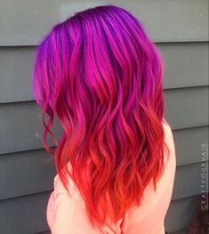 Exotic Hair Color, Red Hair Inspiration, Fire Hair, Hot Hair Colors, Dyed Hair Inspiration, Beautiful Hair Color, Emo Hair, Dye My Hair