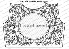 an ornate frame with the word,'trimi art design'written in it