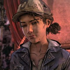 the walking dead season 2 screenshots an image of a woman with a hat on