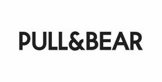 the words pull & bear are black and white