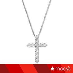 in stock Holiday Ready, Necklace Online, Cross Pendant Necklace, Fine Jewellery Necklace, Beauty Gift, Watch Brands, Cross Pendant, Silver Necklaces, Gifts For Kids