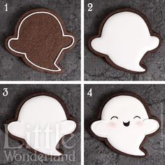 how to make a ghost cookie