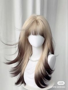 Kpop Hair Color, Cosplay Hair, Kawaii Hairstyles, Haircuts Straight Hair