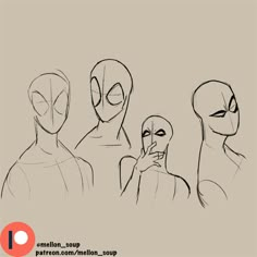 drawing art sketches anatomy character design pose reference halfbody fullbody comic manga anime mellon_soup Spidersona Sketch, Cyberpunk Poses References, Spider Poses Reference, Spidersona Pose Reference, Mellon Soup Drawing Base, Pose Reference Ideas, Spiderman Poses Reference Drawing, Pose Reference Melon Soup, Spidersona Poses