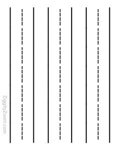 the lines are drawn in different directions to make it easier for children to learn how to draw