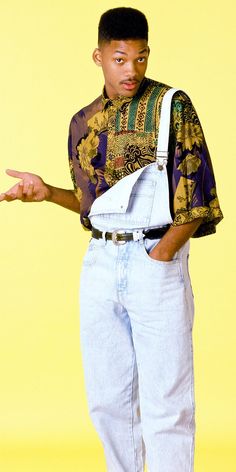 Will Smith as Will "The Fresh Prince" Smith Look Disco, 80s Fashion Men, Fashion Guys, 1980s Fashion Trends, Look 80s, 80s Hip Hop, 80s Fashion Trends, Hip Hop Women, Casual Attire For Women