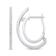 These diamond hoop earrings from the Unstoppable Love collection continuously catch the light and sparkle from every angle—just like your love. Crafted in 10K white gold The outer hoop shimmers with round-cut diamonds while the inner hoop is polished to a bright shine The outer hoop is hinged and sways to create a peekaboo look Total diamond weight is 1/2 carat Earrings secure with hinged backs Madara Uchiha Wallpapers, Double Hoop Earrings, Hoops Earrings, Madara Uchiha, 2 Carat, Round Cut Diamond, Round Cut, Dubai