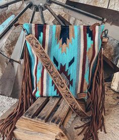 Tooled Leather Cross, Saddle Blanket Purse, Western Chic Fashion, Blanket Purse, Western Fashion Jewelry, Blanket Bag, Custom Leather Belts