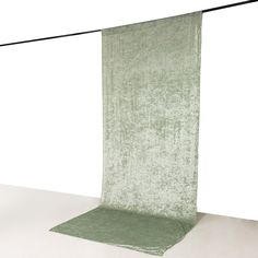 Quantity: 1 Backdrop Material: Velvet Color: Sage Green Overall Size: 5ft Wide x 12ft Height Thickness: 1mm Fabric Quality: 180 GSM Edges: Serged Serge Length: 0.25" Rod Pocket: 3" There is an insert/pocket for the rod/pole to hang the item. Perfect for room divider, pair with backdrop stand. InformationAdditional Information: Order is for Velvet Backdrop only. Other accessories not included. It is one-sided velvet only. Do not put under Direct Sunlight to dry to avoid fading of colors. Uses: Decorative Accent for Events, Banquet Halls, Corporate Events, Restaurants, Quinceanera, Catered Presentations, Theaters, Bridal and Baby Showers, Buffets, Trade Shows, Wedding Stages, Photo Shoots, Musical Events. - Sage Green Premium Smooth Velvet Backdrop Drape Curtain, Privacy Photo Booth Event Di Velvet Backdrop, Party Photobooth, Wedding Stages, Event Backdrop, Green Photo, Party Background, Party Photo Booth, Velvet Curtains, Velvet Color