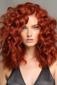 Irish Red Hair, Roux Auburn, Red Hair Trends, Cowboy Copper, Red Curls, Short Red Hair, Red Hair Inspo, Red Curly Hair