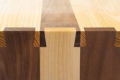 a close up of some wood on a table