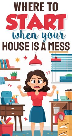 Where To START When Your House Is a Cluttered MESS (10 step plan) Cleaning And Decluttering Home, Home Organization Declutter, Motivation To Clean, Decluttering List, Rv Cleaning, Cleaning Plan, Clutter Help, Clean Clutter