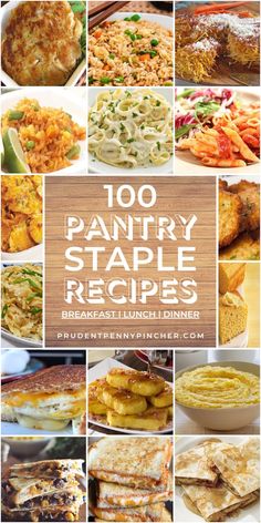 the top ten pantry staple recipes