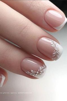 Wedding Nail Art Design, Tato Henna, Bridal Nail Art, Manicure Inspiration, Nails Today, Smink Inspiration, Short Nails Art