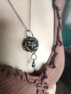 ❤️ MORE LIKE THIS ❤️ You can find similar jewelry here: https://www.etsy.com/shop/DnDdragons?ref=seller-platform-mcnav§ion_id=49370609 💝 Welcome to my shop! 💝 https://dnddragons.etsy.comThis is a dnd dice pendant inspired by Dungeons and Dragons. MATERIAL: The jewelry is made of copper, the dice is acrylic. The jewelry is patinated, polished and lacquered by a special varnish. (So the copper will be shine a long time, no need polishing again.)  The bead is glass. You can choose the material of the chain: copper chain or waxed brown cotton cord. SIZE: The height of the pendant is about 6 cm. You can choose the size of the chain. Standard length of woman necklace is 50 cm. + 5 cm: You can adjust the size of the chain within 5 centimeters. SPECIAL GIFT: Perfect Gift Someone you love who is Dnd Jewelry, Dice Necklace, Dungeons And Dragons Gifts, Woman Necklace, D20 Dice, Dragons Gift, Dnd Dice, Copper Chain, Necklace Black