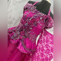 Shuggy Original Glitz Pageant Dress Has A High-Low And Cupcake Skirt And A Lace Up Corset In Back. Smoke And Pet Free Home Open To Offers Cupcake Skirt, Glitz Pageant Dresses, Glitz Pageant, Lace Up Corset, Pageant Dress, Kids' Dresses, Pink Purple, High & Low, High Low