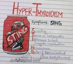 Hyperthyroidism symptoms mnemonics Jee Mains, Medical School Life, Nursing School Motivation, Medical Mnemonics