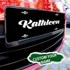 Description Aluminum license plate, waterproof, scratch-resistant and durable, customize your personal information to become your unique car row.You can add a fun custom license plate to your car. It can also be given as a gift to your friends, relatives or loved ones. The universal size is suitable for most vehicles, and I believe it will also be suitable for your car.Create stunning looking and lasting quality frames. Product Details Made of aluminum, waterproof, rust-proof, very durable Slott Funny License Plate, Funny License Plates, Personalized License Plates, Car Plates, High Definition Pictures, Funny Names, Custom License Plate, Unique Cars, Uv Printing