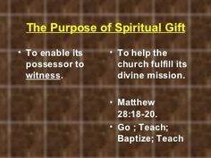 the purpose of ritual gift to enable its possession to divine mission