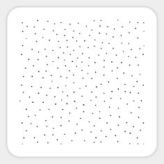 a white square with black dots on it