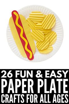 paper plate crafts for all ages that are fun and easy