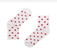 Add a touch of playful charm to your wardrobe with our Red Heart White Socks. These adorable socks are crafted with love, featuring vibrant red hearts on a crisp white background. Perfect for adding a pop of color to your outfit or expressing your love for whimsical fashion.Surprise your loved ones with these delightful Red Heart White Socks. They make a thoughtful and charming gift for birthdays, anniversaries, or any special occasion. Hello, Thank you for choosing to shop with us on Etsy! We appreciate your support and are thrilled to be able to provide you with unique and beautiful watches. We understand that keeping you informed about the shipping process is essential, so we want to assure you that we are committed to ensuring a smooth and timely delivery. Once your order is placed, ou Cute Hearts, Heart Socks, White Socks, Whimsical Fashion, Trendy Clothes, Gift Cute, Girls Socks, Red Hearts, White Sock