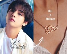 "ＰＥＲＳＯＮＡＬＩＺＥＤ * ＢＴＳ * ＳＩＧＮＡＴＵＲＥ ＪＥＷＥＬＲＹ * ＮＥＣＫＬＡＣＥ * Material: High Quality Solid 925 Sterling Silver. * Finish: Sterling Silver ∙ 18K Gold ∙ Rose Gold * Featuring 15 x 50mm name charm in a minimalist style with an adjustable length of 16\" to 22\". * Crafted With Love. * Perfect Gift for BTS Fans. ＧＩＦＴ * ＷＲＡＰ * ＩＮＣＬＵＤＥ��Ｓ * All items are nicely packaged ready to gift in elegant jewelry boxes. * If you can't find the information you need or need some advice for your design? Feel free to contact us Kim Taehyung Necklace, Hobi Necklace, Tomboy Necklace, Taehyung Jewelry, Taehyung Signature, Kim Taehyung Outfit, Taehyung Necklace, Bts Jewellery, Bts Necklace