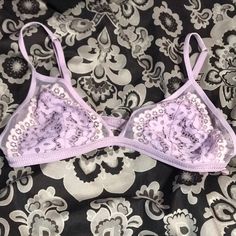 Gorgeous Lilac Lacey Bralette Sheer Lace Summer Bra, Pink Sheer Bra For Spring, Sheer Pink Bra For Spring, Spring Sheer Pink Bra, Sheer Pink Bra For Summer, Spring Party Bra With Delicate Lace, Sheer Summer Party Bra, Sheer Party Bra For Summer, Sheer Bra For Summer Party