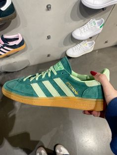 Mint Green, Athletic Shoes, Adidas, Green, Pins, Sports Shoes, Handball