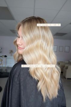 #blonde #warmblonde #livedinblonde #redkenshadeseq Golden Blonde Formula Shades Eq, Golden Blonde Formula, Redken Blonde Formula Shades, Warm Blonde Shades Eq Formula, Toner Formulas, Butter Blonde Hair, Hair Formula, Warm Blonde Hair, Buttery Blonde