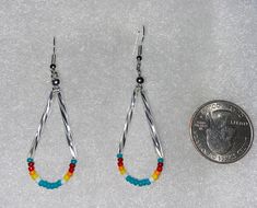 These beautiful Native earrings are made out of seed beaded and bugle glass. Got about 6 different colors. If you have any question just message us. Thanks for looking at our page. We also have some clearance items or raffles on are Facebook group pages. Come check us out at Cassy's Native Selling & Auctions or Cassy's Native Beadwork & Apparels. Simple Beaded Earrings Native American, Native American Earrings Diy, Seed Bead Earrings Patterns, Beaded Tutorials, Native American Beadwork Earrings, Native Humor, Indigenous Beadwork, Easy Beading, Native Earrings