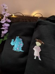 Sully And Boo, Embroidering Machine, Birthday Gifts For Boyfriend Diy, Matching Hoodies, Cute Couple Gifts, Cute Couple Outfits, Embroidery Hoodie, Cute Shirt Designs