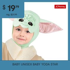 a baby yoda costume is on sale for $ 19 99