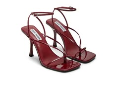 PRICES MAY VARY. Steve Madden Women's Red Heels Prom, Black Dress Red Heels, It Office, Red Strappy Heels, Strapy Heels, Strap Sandals Heels, Red Bottom Heels, Trending Heels, Burgundy Heels