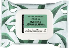 Genomsyrad med micellär lotion och frukt- och växtextrakt för att snabbt avlägsna makeup och ge 6 timmars fukt. 

Rengöringsservetter för att snabbt och enkelt avlägsna makeup. 
SEPHORA COLLECTION Cleansing Wipes är tillbaka med en ny formula: de är berikade med micellär lotion för att avlägsna orenheter och smink på ett ögonblick. 

Effektivitet utan kompromisser: orenheter avlägsnas och huden återfuktas i 6 timmar i ett enda steg. Vad är den extra bonusen med dessa rengöringsservetter? De är t