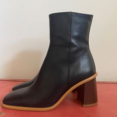 Never Worn Outside Of The Store, These Basically Like New Boots Are 100% Leather Sustainably Made In Spain. Size 36 Vintage Boots, Shoes Heels Boots, Shoes Women Heels, Heeled Boots, Like New, New Color, Shoes Heels, Women Shoes, Boots