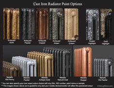 the cast iron radiator panel options