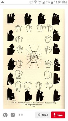 an old book with black and white drawings on it's page, which shows the different types of hand gestures